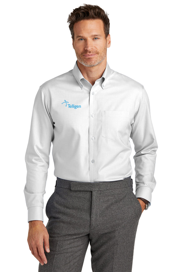 BB Men's Wrinkle-Free Stretch Nailhead Shirt