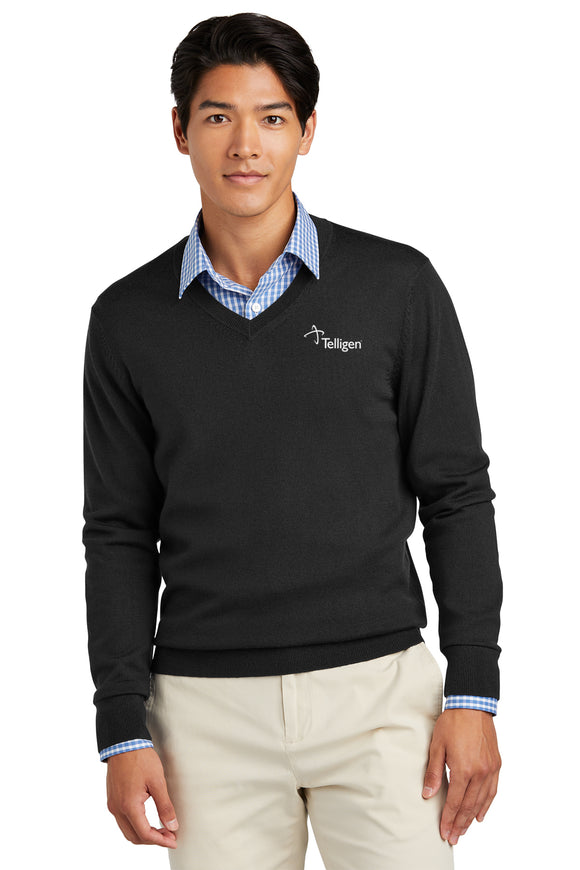 BB Men's Washable Merino V-Neck Sweater